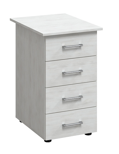 Комплект стол с тумбой ОФ-10+ОФ-20 северное дерево светлое