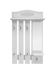 Вешалка Ассоль АС-76 белое дерево