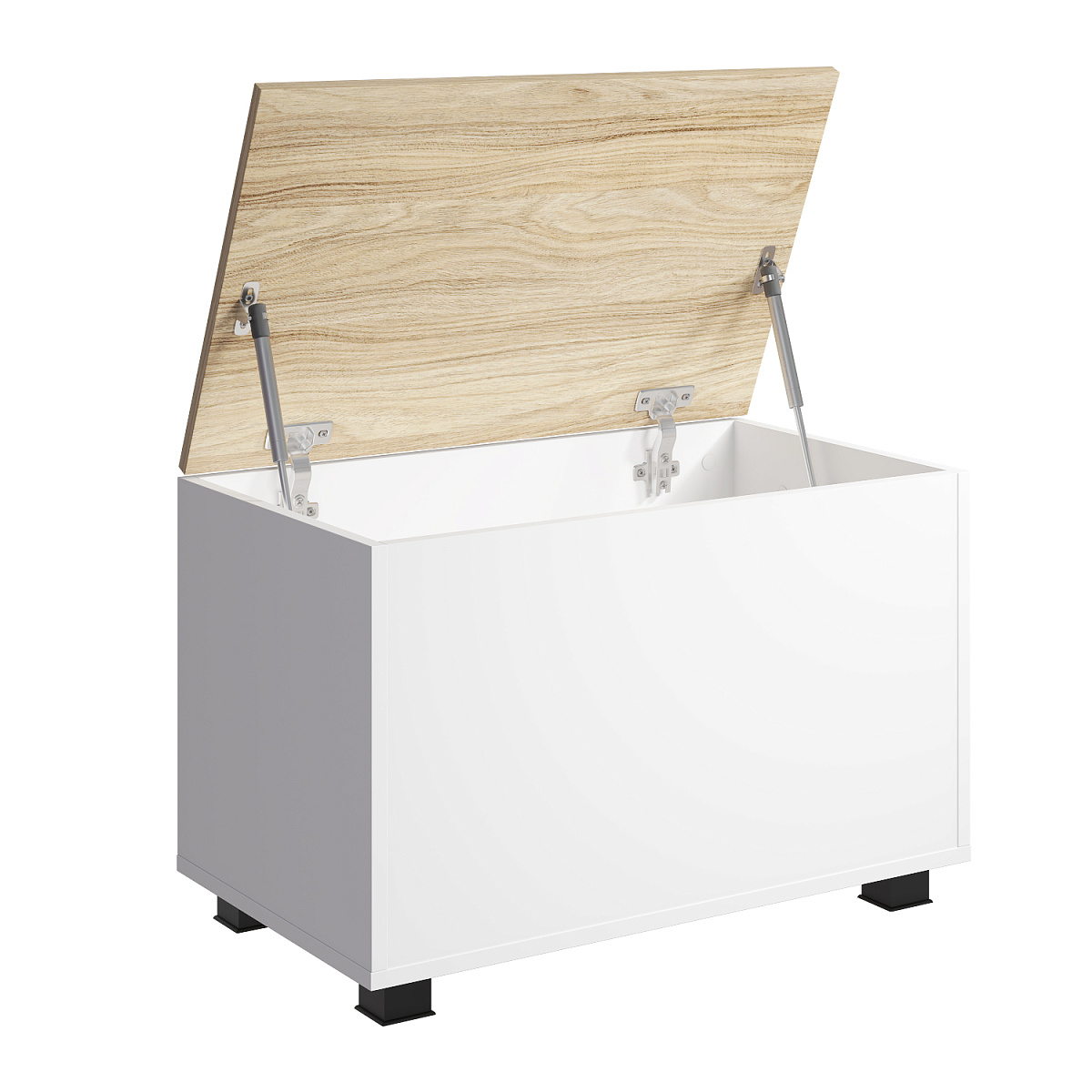 Комплект мебели для детской Скайлайт СЛ-011 блэквуд ячменный/графит/белый/меренга