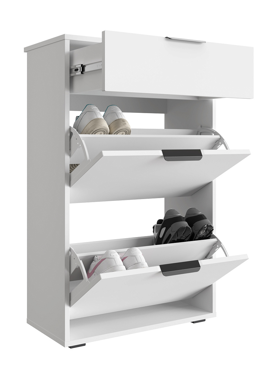 Тумба Оптима ОП-09 белый структурный/меренга