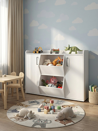 Тумба Т-14 белый структурный