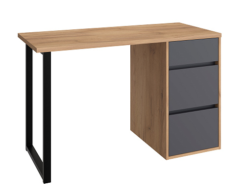 Стол С-401 дуб крафт золотой/графит