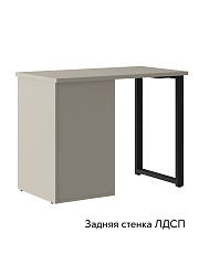 Стол Оливия ОЛ-32 (100х55) кашемир/шарли керамика/каркас черный