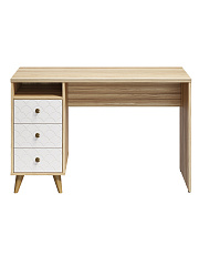 Стол Велламо ВО-18 блэквуд ячменный/бланж (левый)