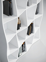 Стеллаж Контемпо КТ-01 белый бриллиант