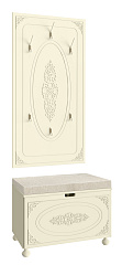 Комплект мебели для прихожей Ассоль плюс АС-058 ваниль