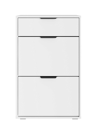 Тумба Оптима ОП-09 белый структурный/меренга