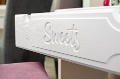 Туалетный столик ДримСтар ДС-2 белое дерево