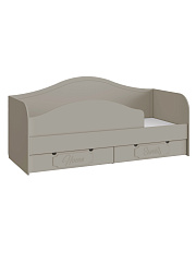 Кровать ДримСтар ДС-51 (800х2000) глиняный серый/риолит