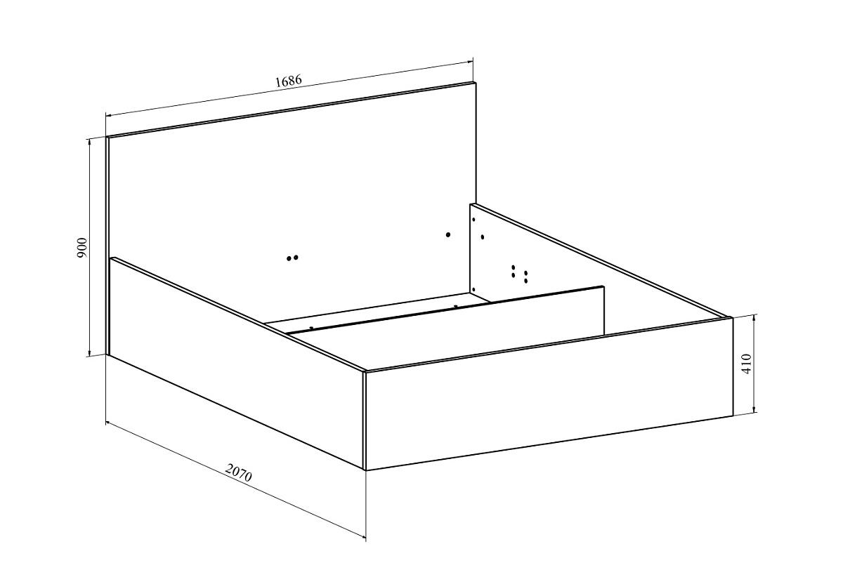 Набор мебели Виктория ВИ-007 дуб крафт золотой