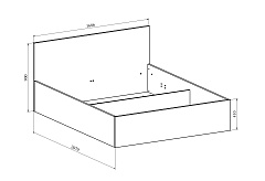 Набор мебели Виктория ВИ-007 дуб крафт золотой