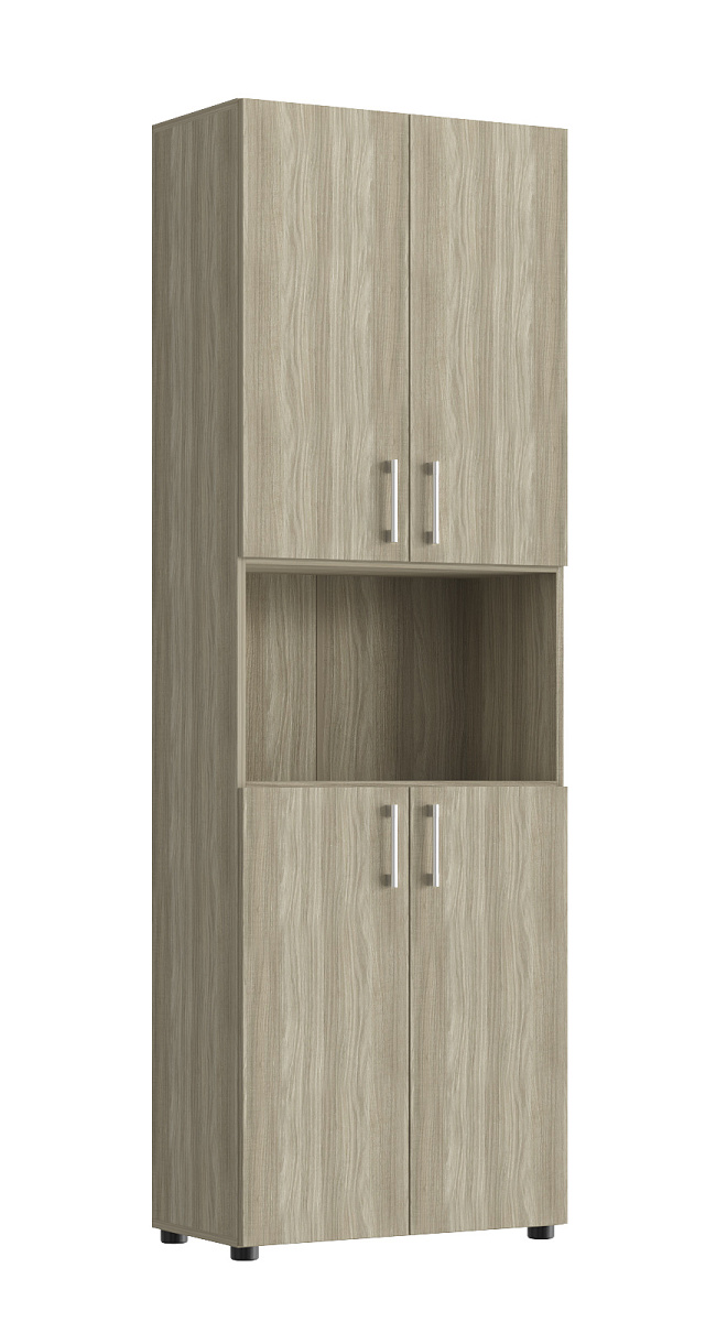 Шкаф-пенал ОФ-301К блэквуд сатиновый