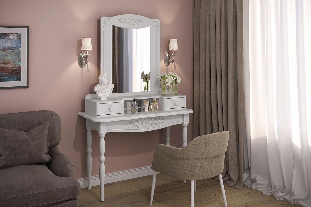 Стол Ассоль АС-36 белое дерево