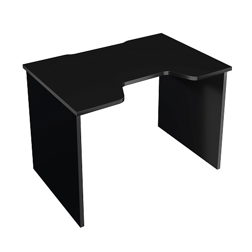 Геймерский стол С-241 черный/черный (1100х750)