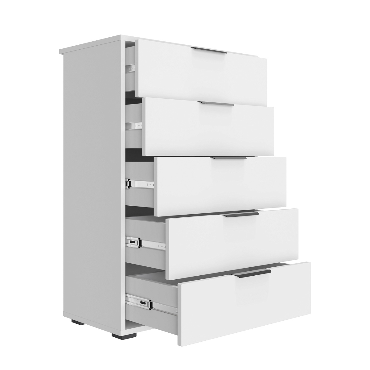 Комод Оптима ОП-05 белый структурный/меренга