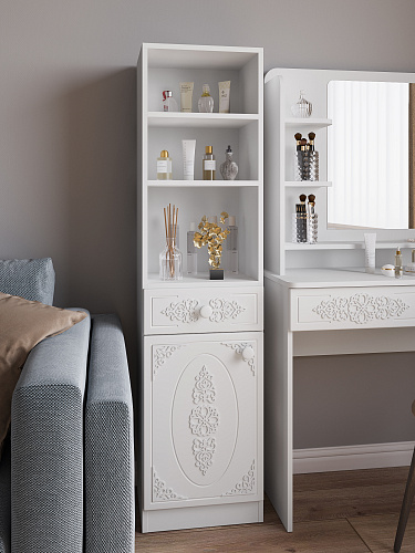 Шкаф Ассоль АС-65 белое дерево