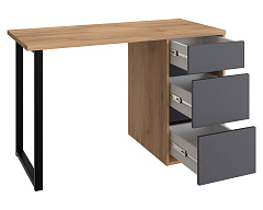 Стол С-401 дуб крафт золотой/графит