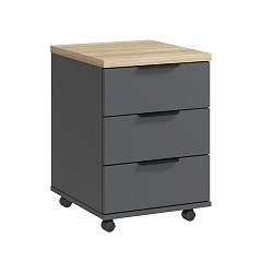 Комплект мебели Скайлайт СЛ-003 блэквуд ячменный/графит/белый/меренга