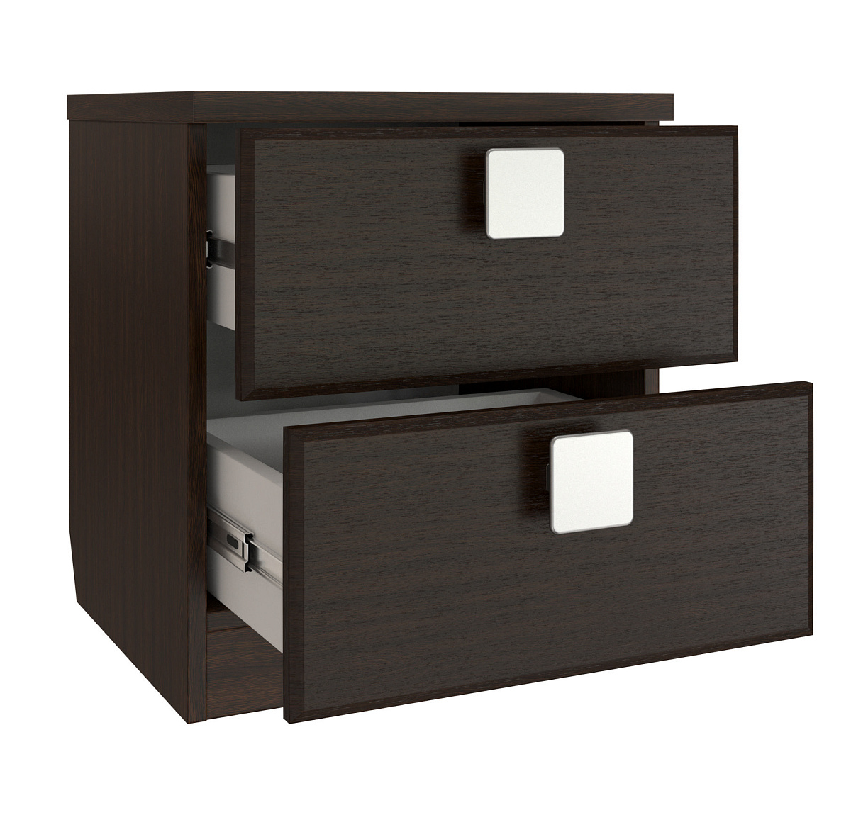 Тумба прикроватная Анастасия АН-14К венге луизиана/венге