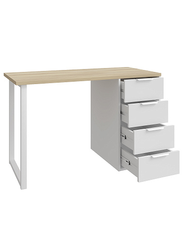 С-410 блэквуд ячменный/белый структурный/меренга (1200*550 белая опора)