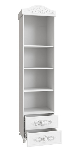 Шкаф-пенал Ассоль АС-1 белое дерево