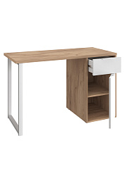 Стол С-418 дуб крафт золотой/меренга