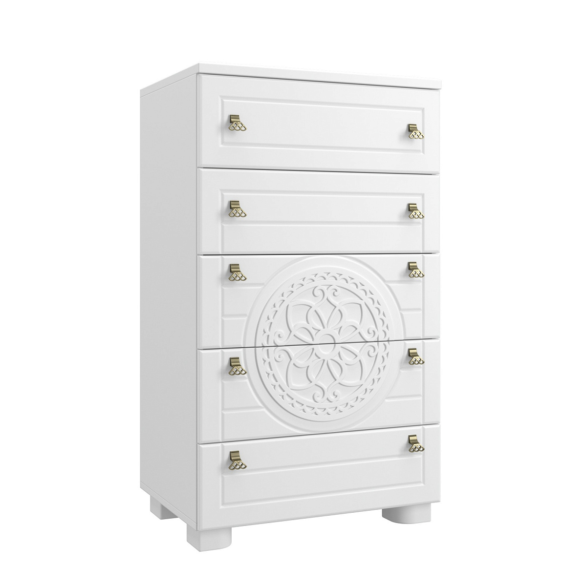 Комод «Монблан» МБ-35К белое дерево