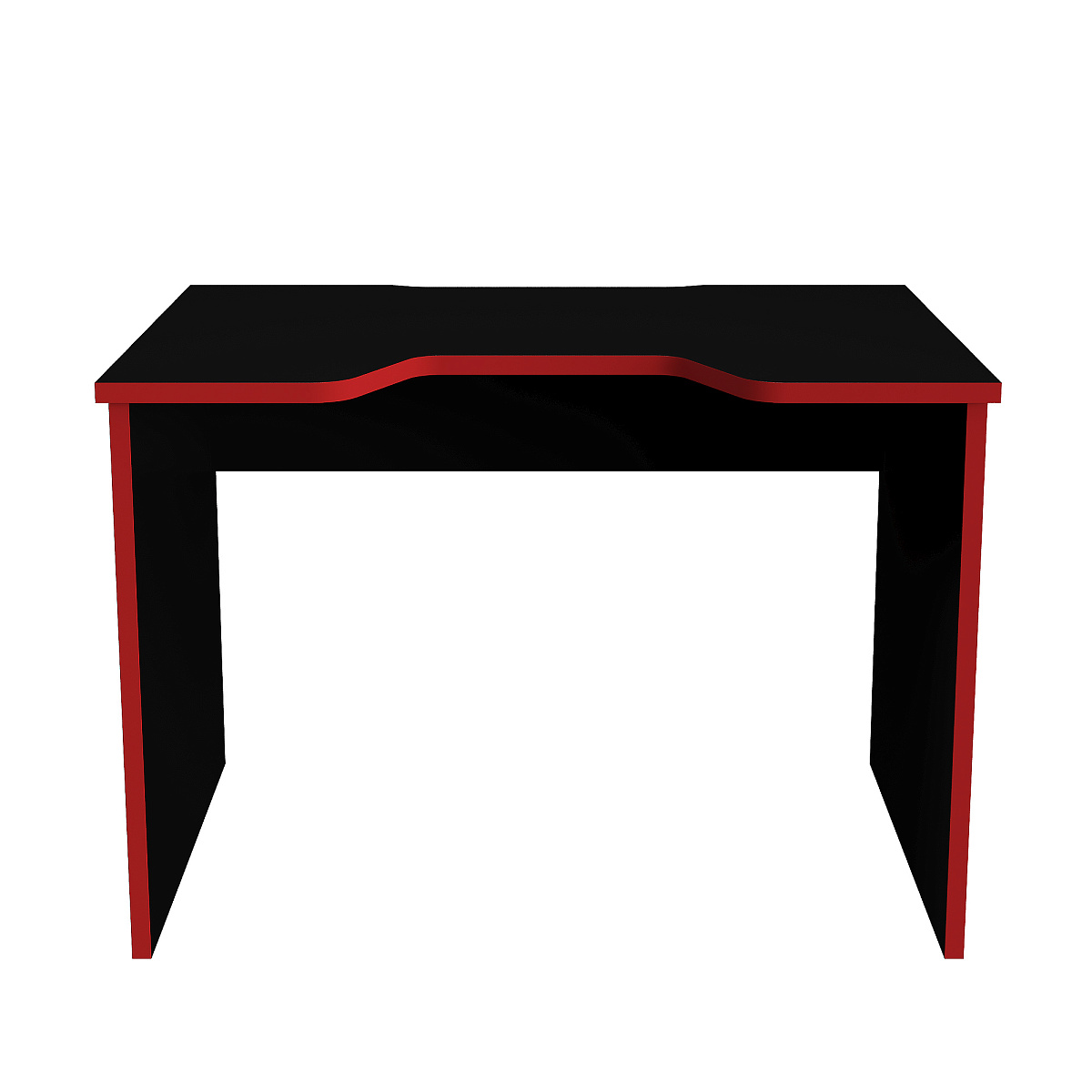 Геймерский стол С-241 черный/красный (1100х750)