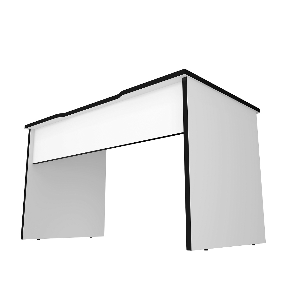 Геймерский стол С-240 белый/черный