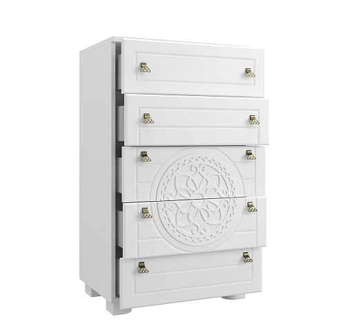 Комод «Монблан» МБ-35К белое дерево