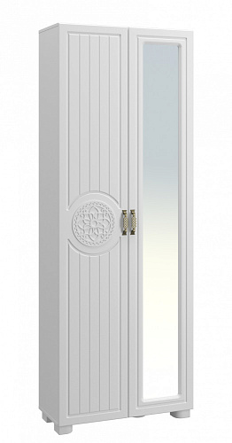 Шкаф комбинированный «Монблан» МБ-21К белое дерево