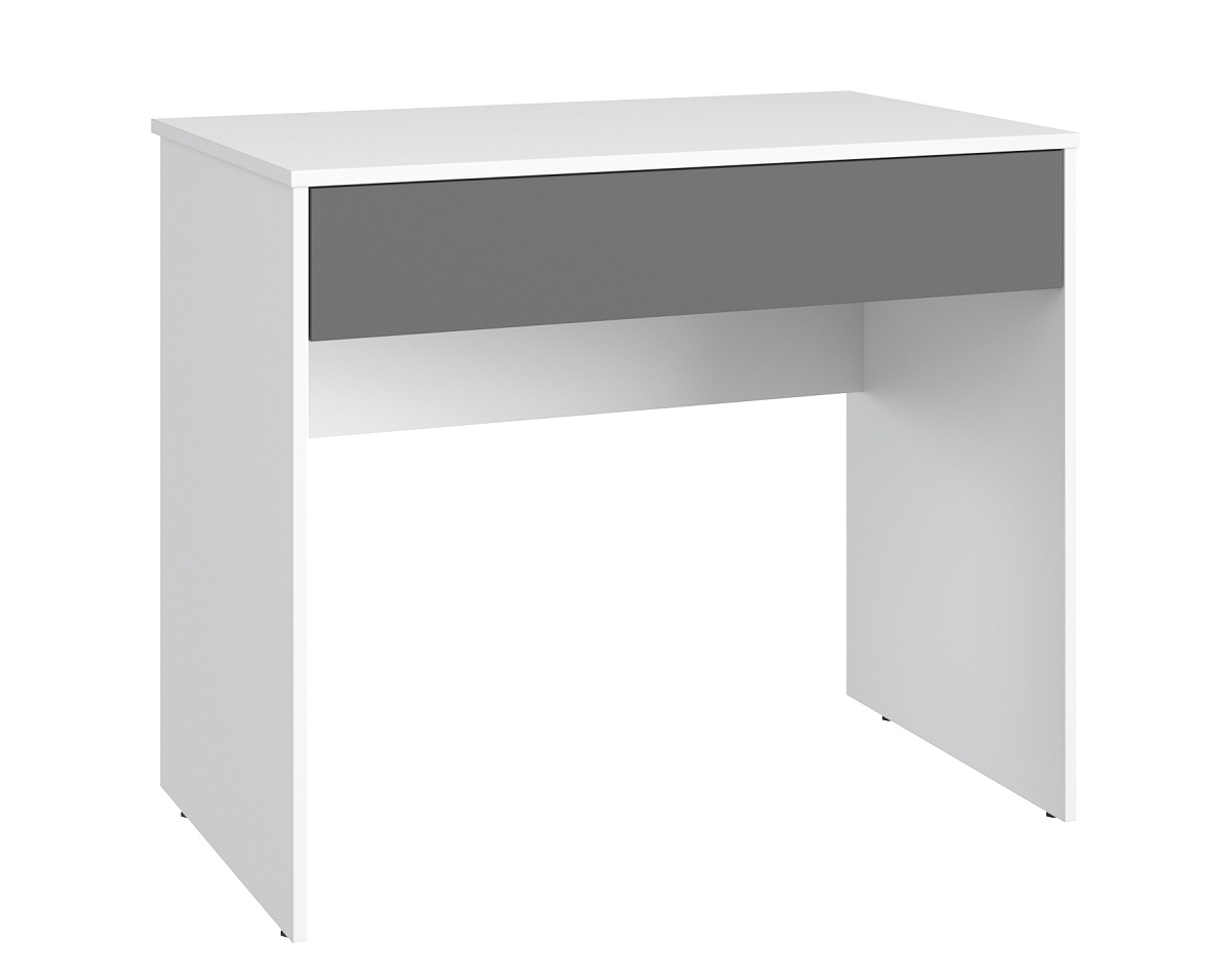 Стол Оскар ОС-25 белый структурный/графит