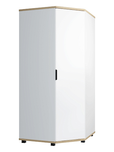 Шкаф угловой Скайлайт СЛ-1К блэквуд ячменный/белый/меренга