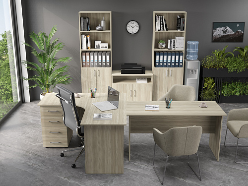 Сегмент приставной ОФ-15 блэквуд сатиновый