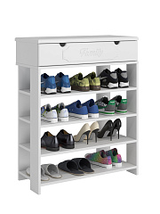 Тумба для обуви ДримСтар ДС-20 (800) белое дерево