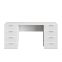 Стол С-403 белый структурный/меренга (1600х550)