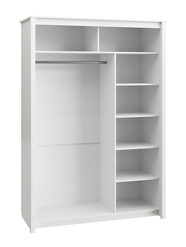 Шкаф-купе Изабель ИЗ-60К белое дерево