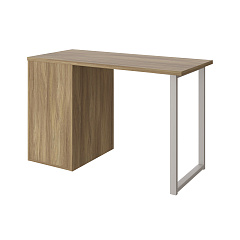 Стол С-411 блэквуд ячменный/меренга (1200х550 белая опора)