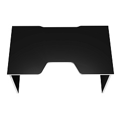 Геймерский стол С-240 черный/белый