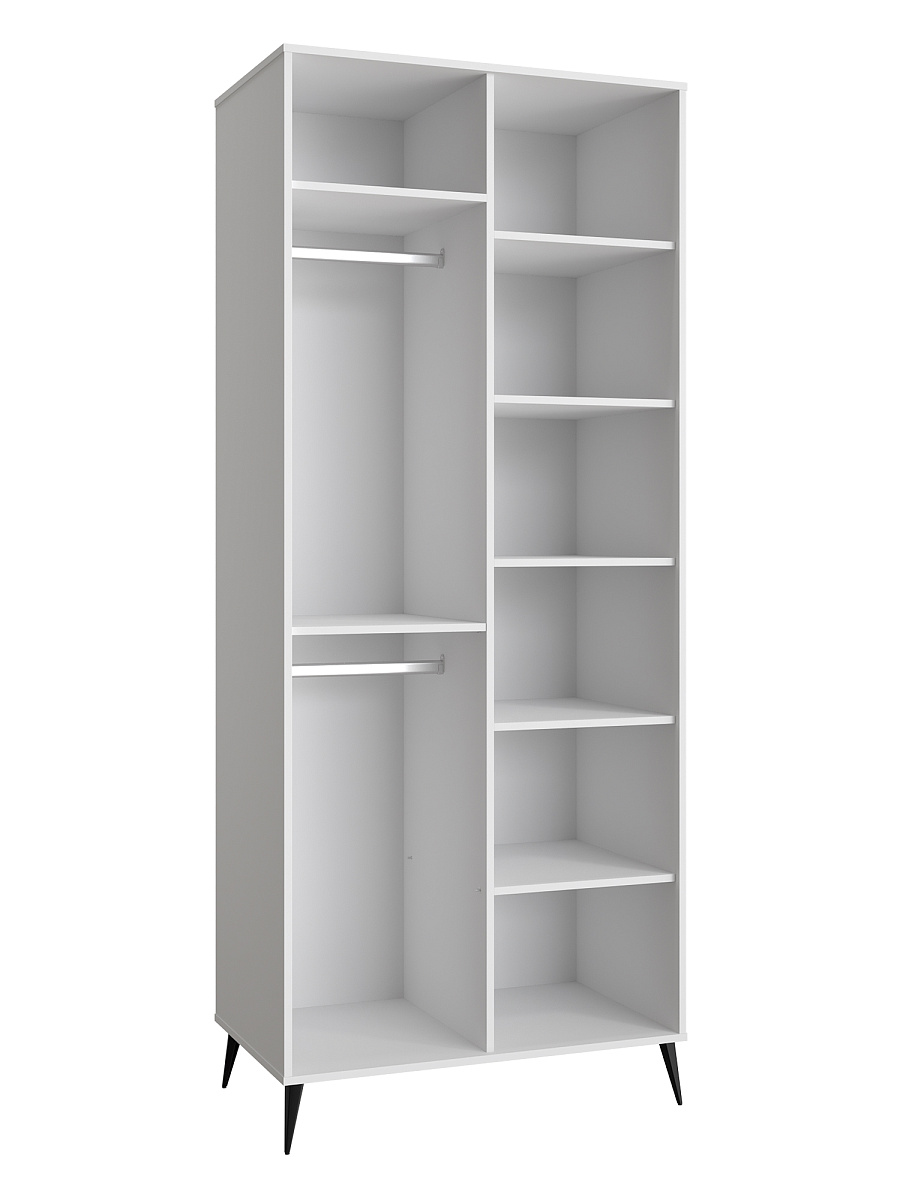 Шкаф для одежды Астрид АР-01 белый бриллиант/бланж