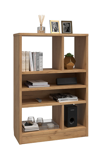 Стеллаж Виктория ВИ-5 дуб крафт золотой