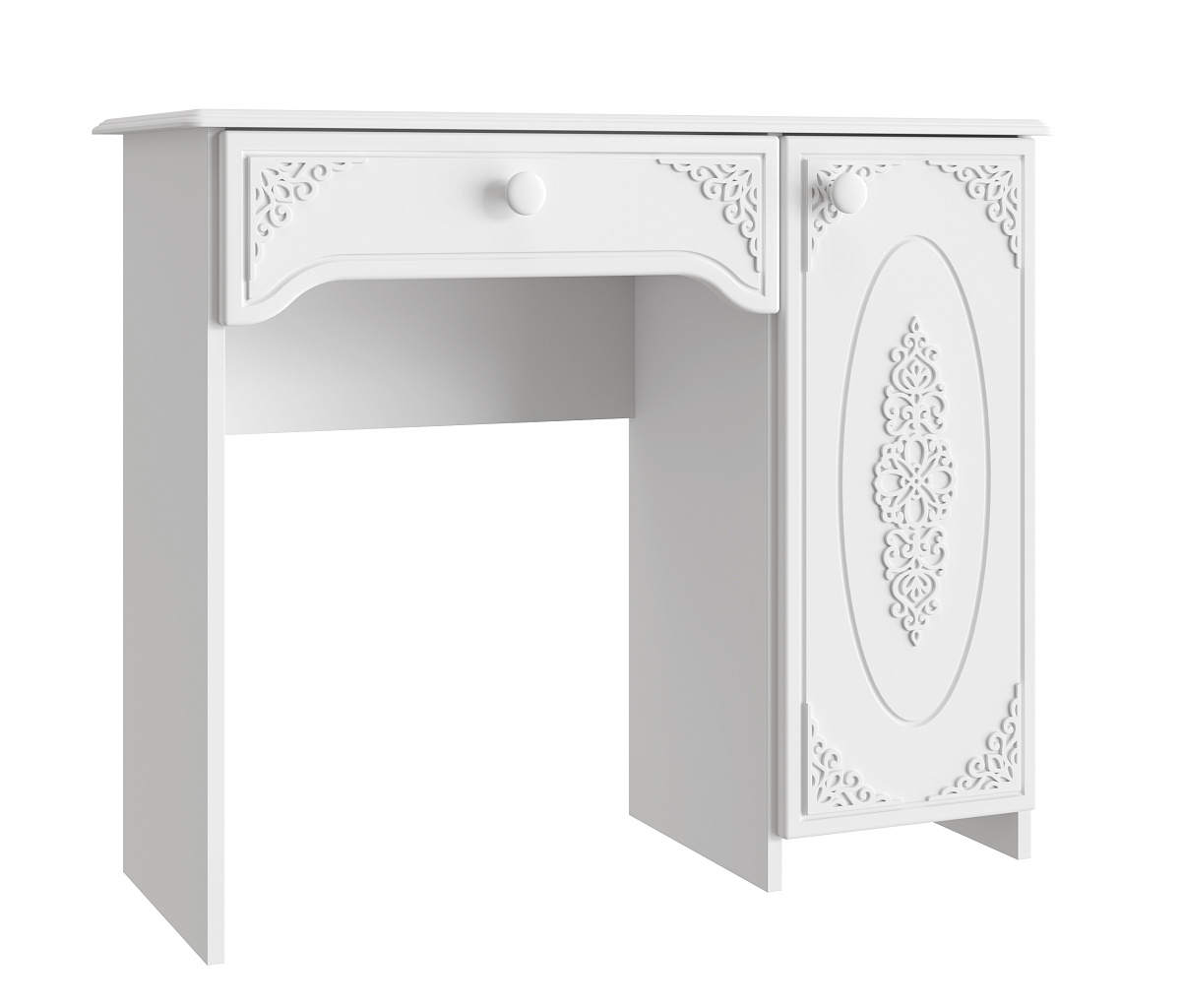 Туалетный столик Ассоль ТСН-6 белое дерево