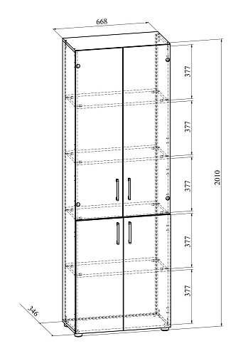 Набор мебели для офиса "Компасс-003"