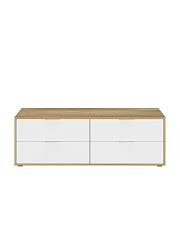 Тумба Оптима ОП-231 блэквуд ячменный/меренга