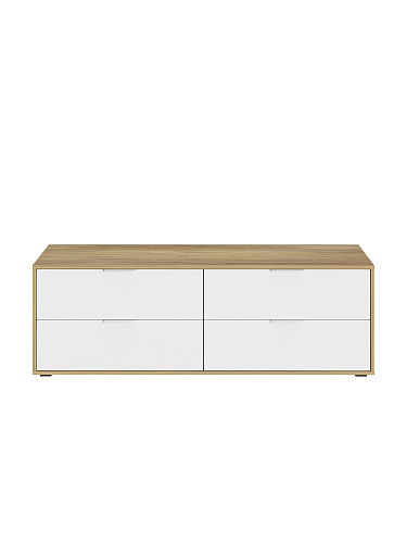 Тумба Оптима ОП-231 блэквуд ячменный/меренга