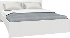 Кровать Элизабет ЭМ-14 (2000x1600) белое дерево