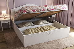 Кровать Ассоль АС-61 (2000х1800) белое дерево