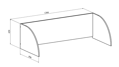 Надстройка ОФ-42 сосна винтер