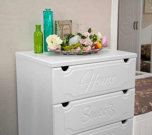 Комод ДримСтар ДС-11 белое дерево