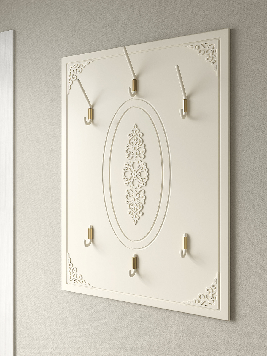 Вешалка Ассоль плюс АС-71 ваниль